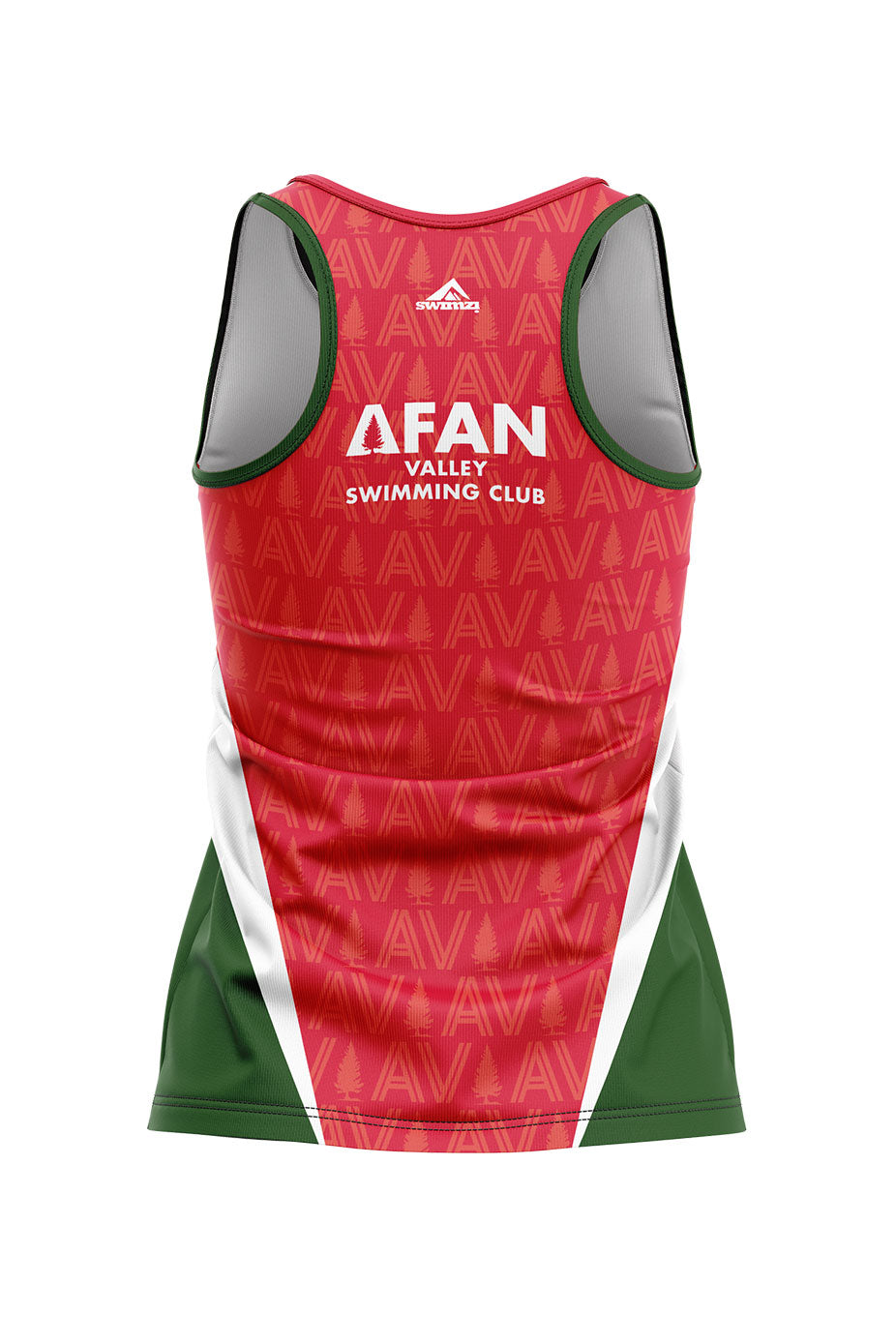 Afan Valley SC Adult Female Sports Vest - Red image 1