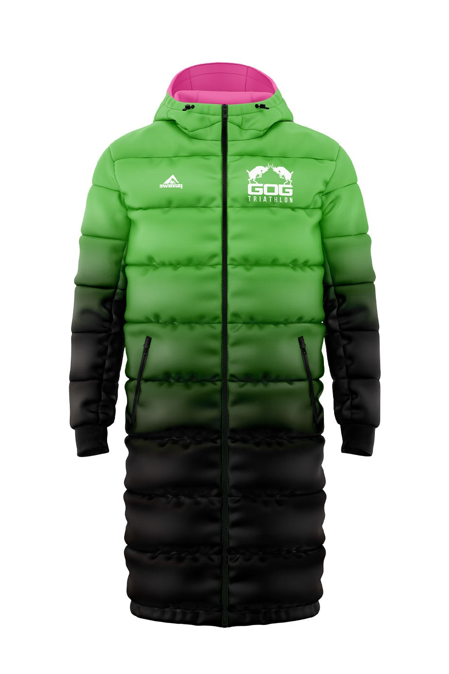 GOG Triathlon Club Kids Unisex Reversible Parka image 0