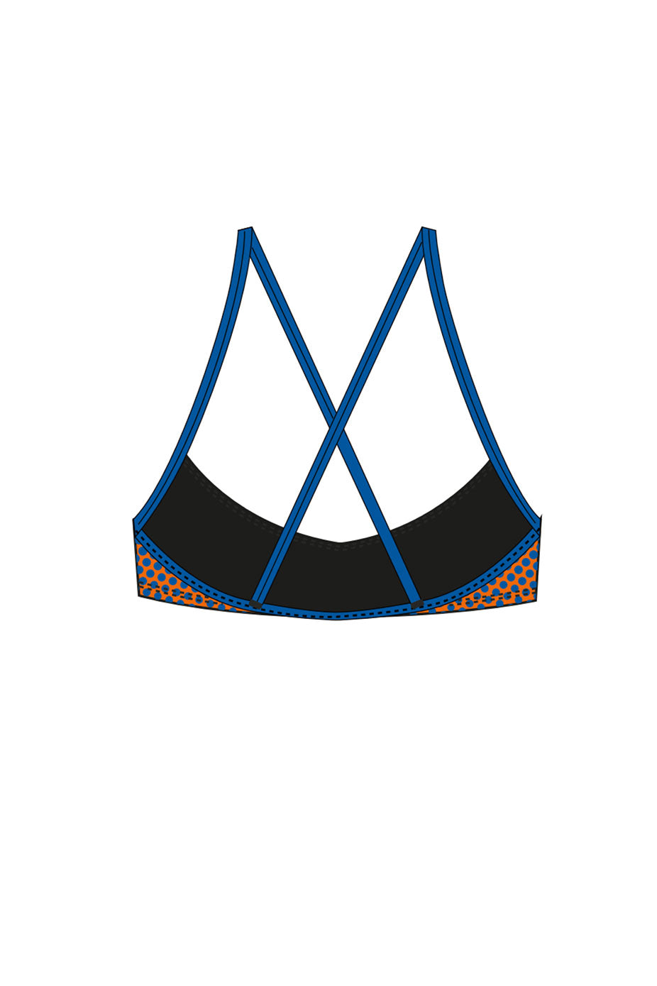 Aberavon Lifeguard Club Adult Female Bikini Top image 1