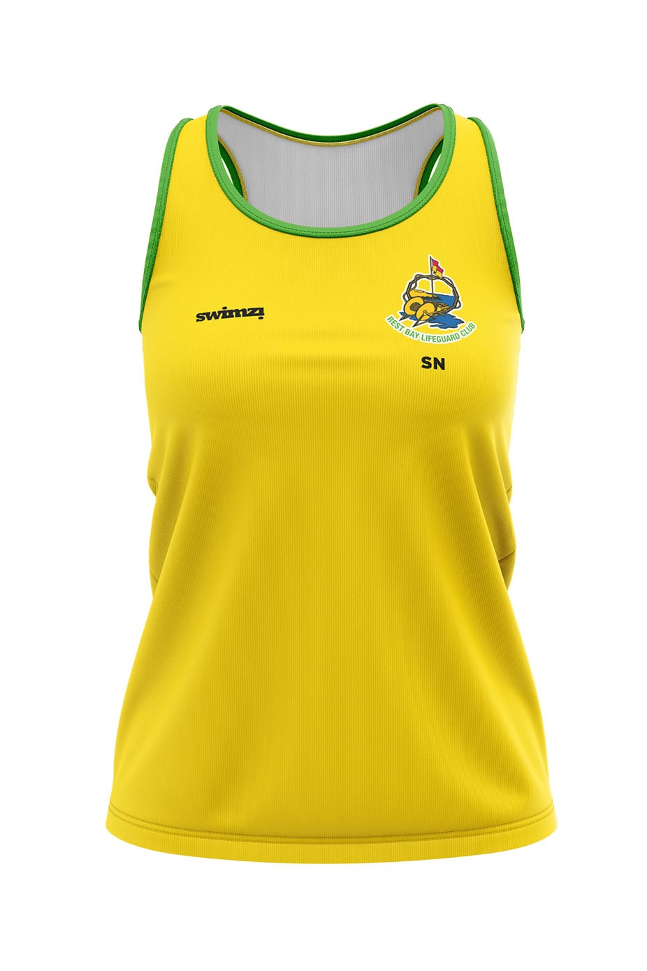 Rest Bay Lifeguards SC Kids Female Sports Vest image 0