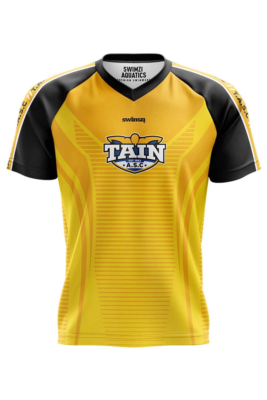 Tain SC Kids Unisex Polyester Club Shirt - V-Neck image 0