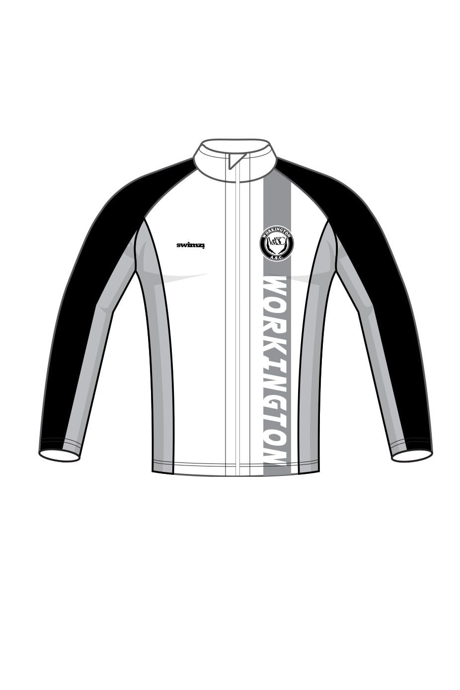 Workington ASC Kids Unisex Tracksuit Top image 0