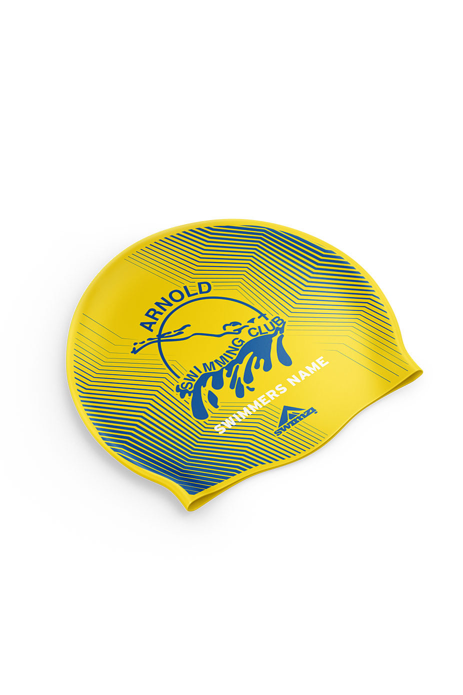 Unisex Club Swim Cap - Silicone Suede image 0