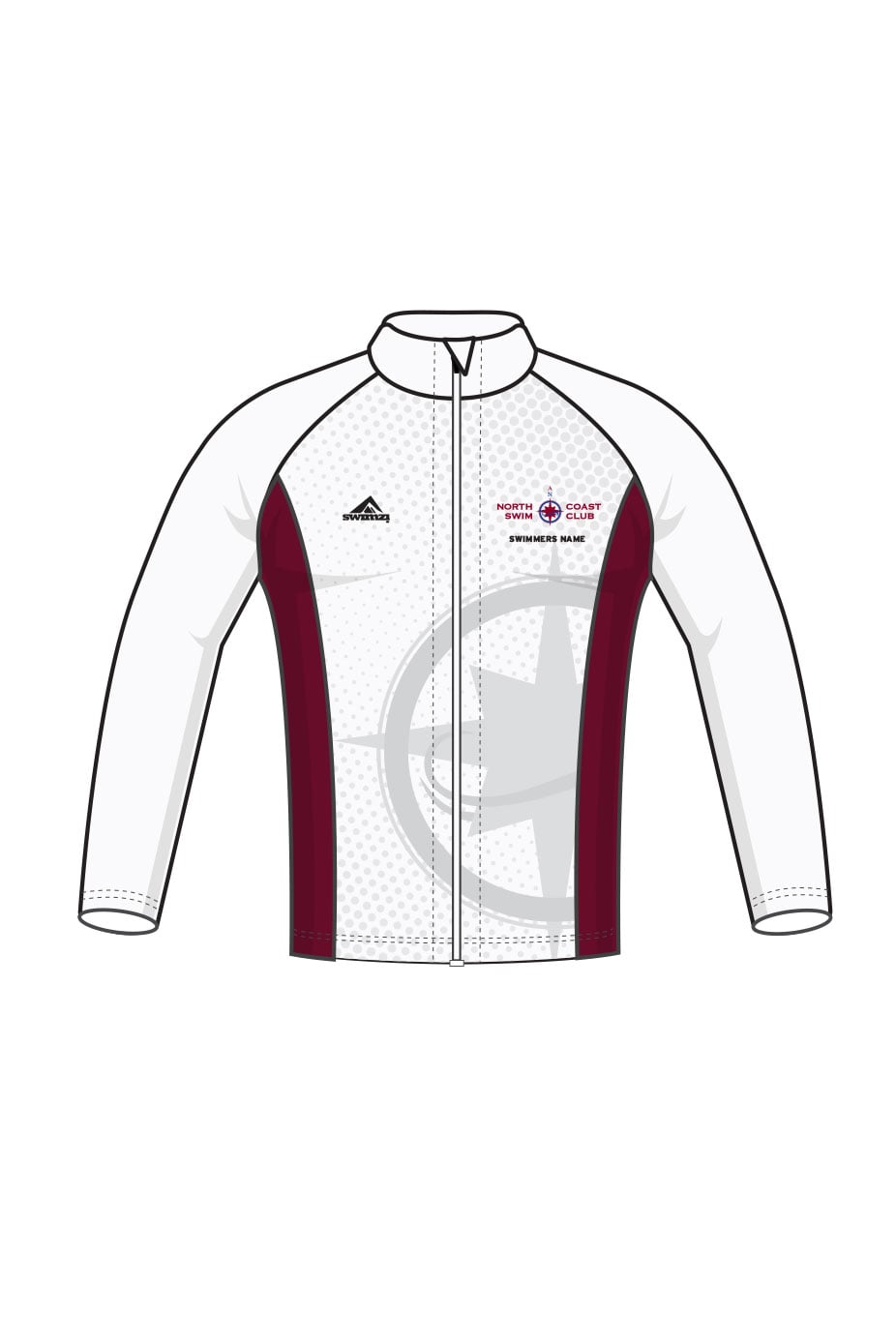 North Coast Swim Club Kids Unisex Tracksuit Top image 0