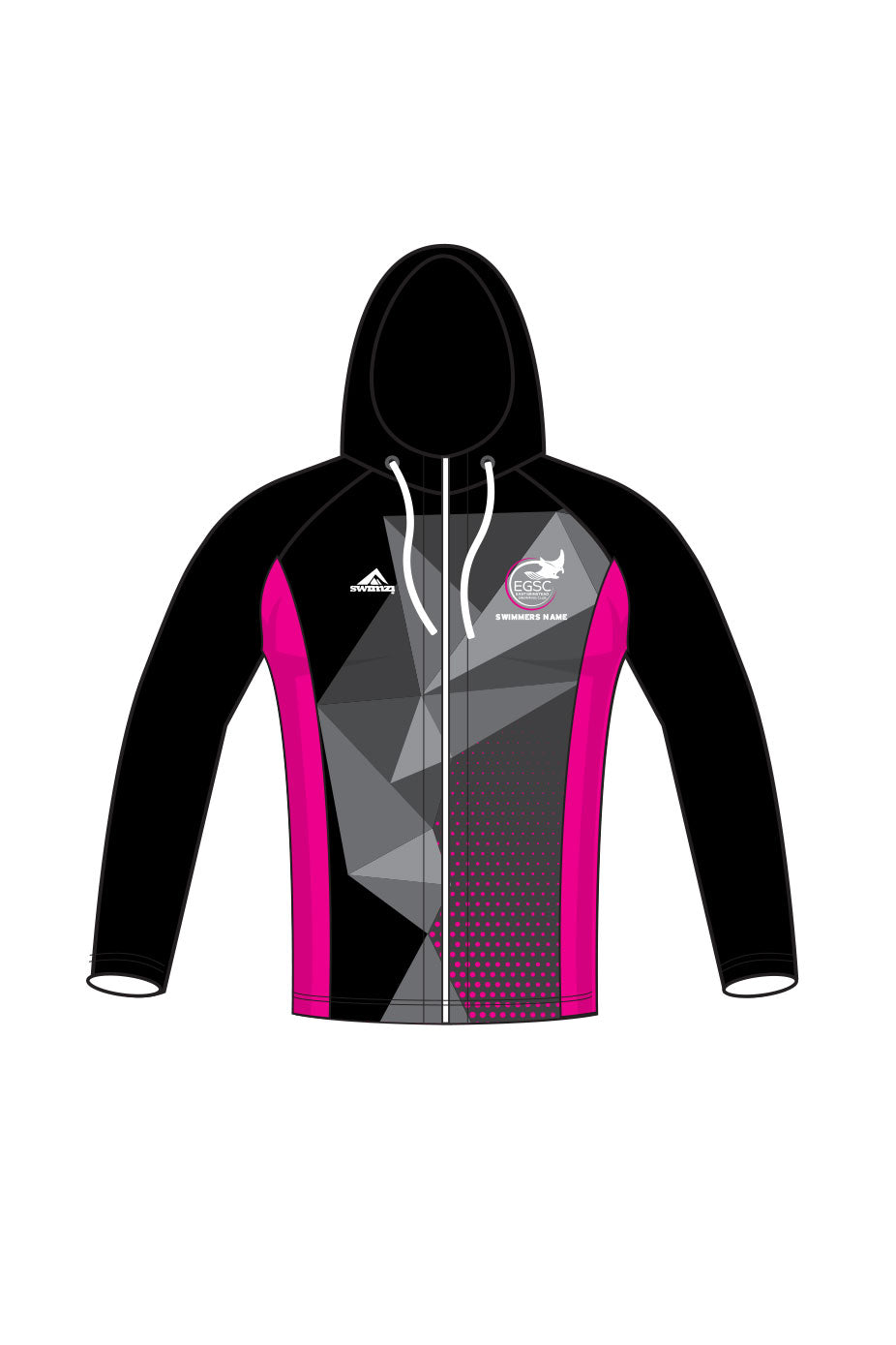 East Grinstead SC Kids Unisex Zipped Performance Hoodie image 0