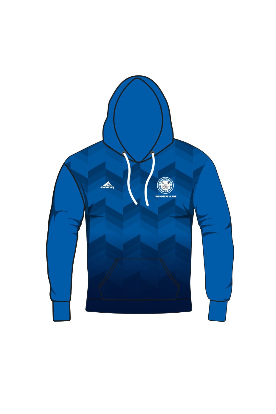 Yorkshire Biathle Club Kids Unisex Pullover Performance Hoodie image 0