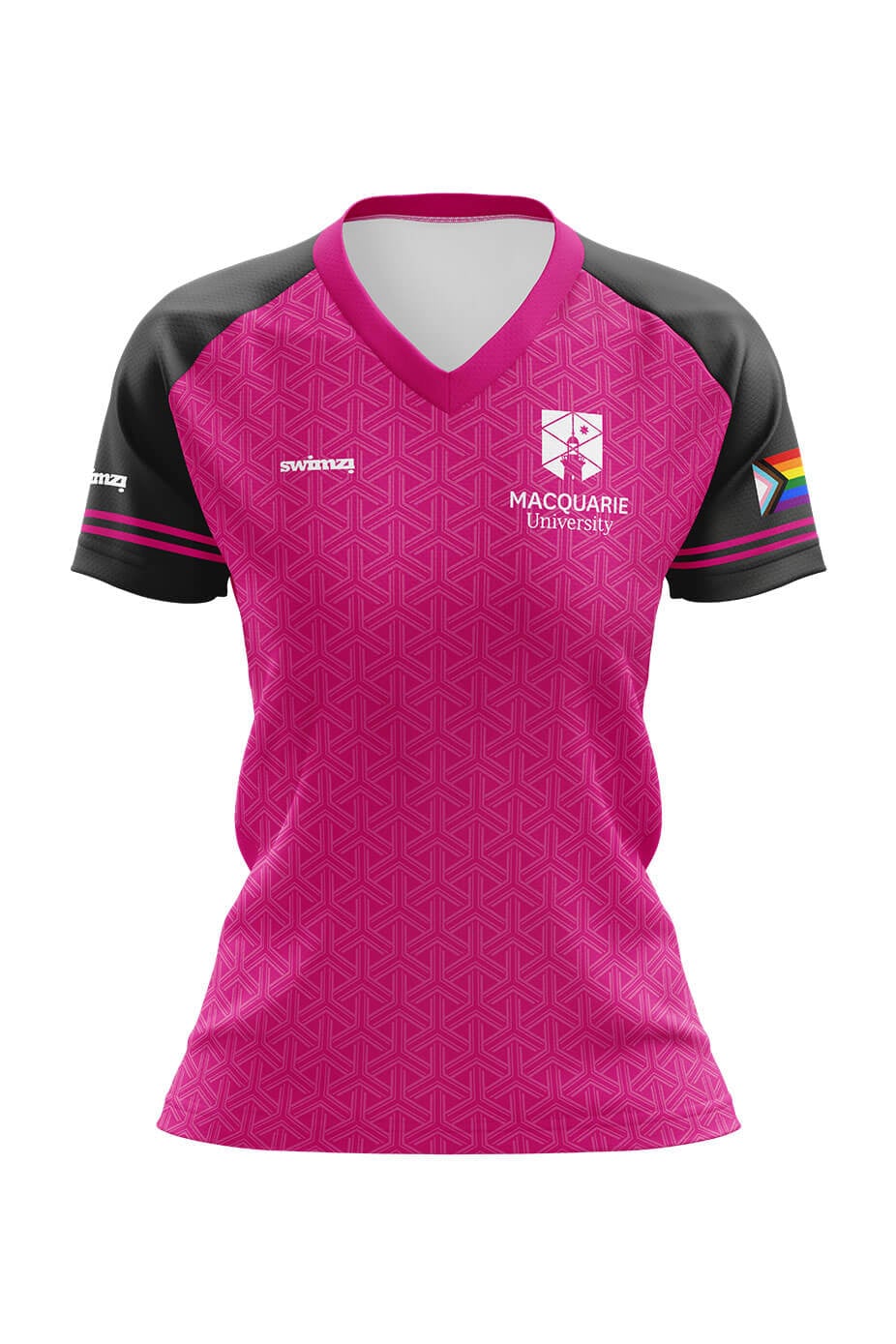 Macquarie University SC Kids Female Polyester Club Shirt - V-Neck image 0