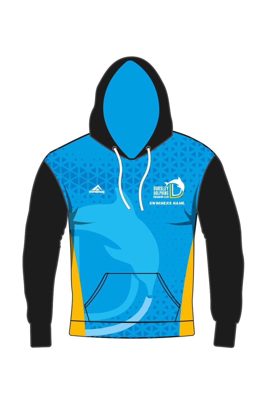 Dursley Dolphins SC Kids Unisex Pullover Performance Hoodie image 0