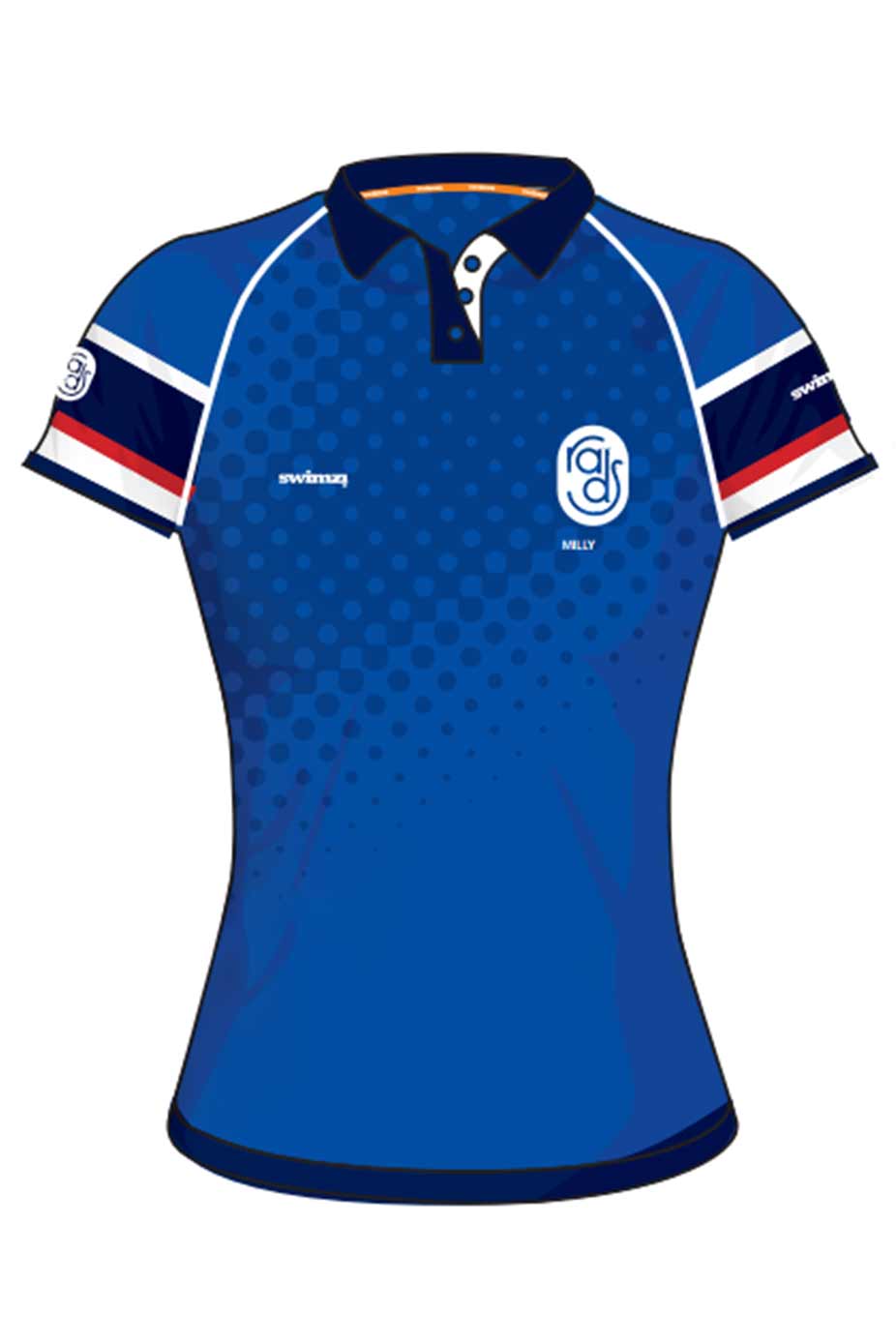Rochford amp District SC Kids Female Polyester Club Shirt - Polo Neck image 0
