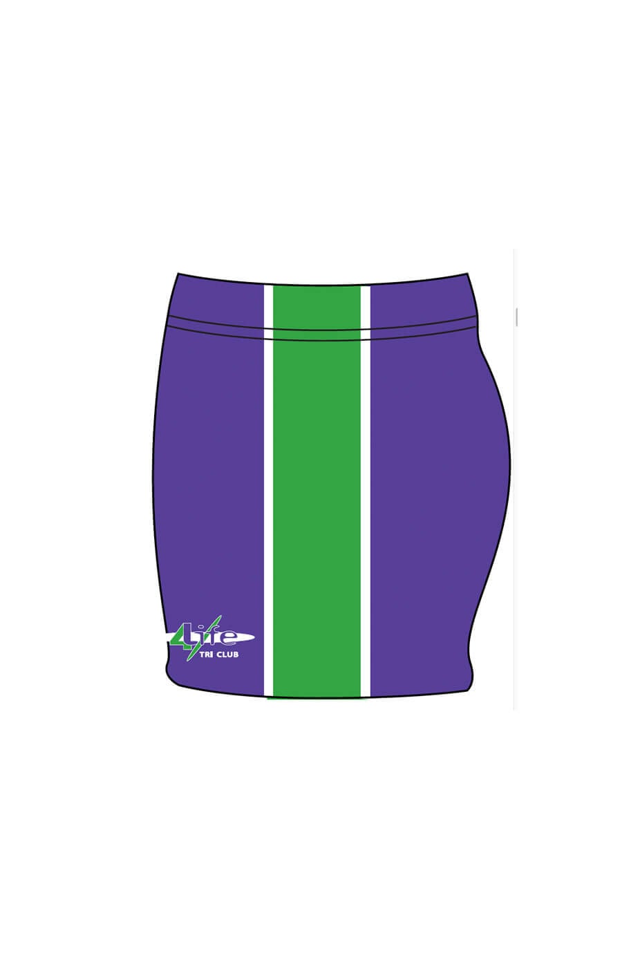 4 Life TC Adult Female Polyester Hotpants image 1