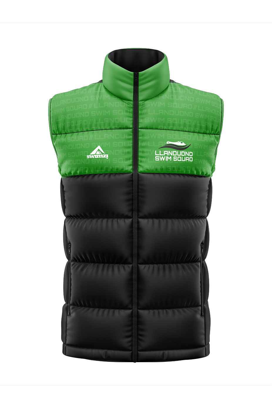 Llandudno Swim Squad Kids Unisex Reversible Gilet image 0