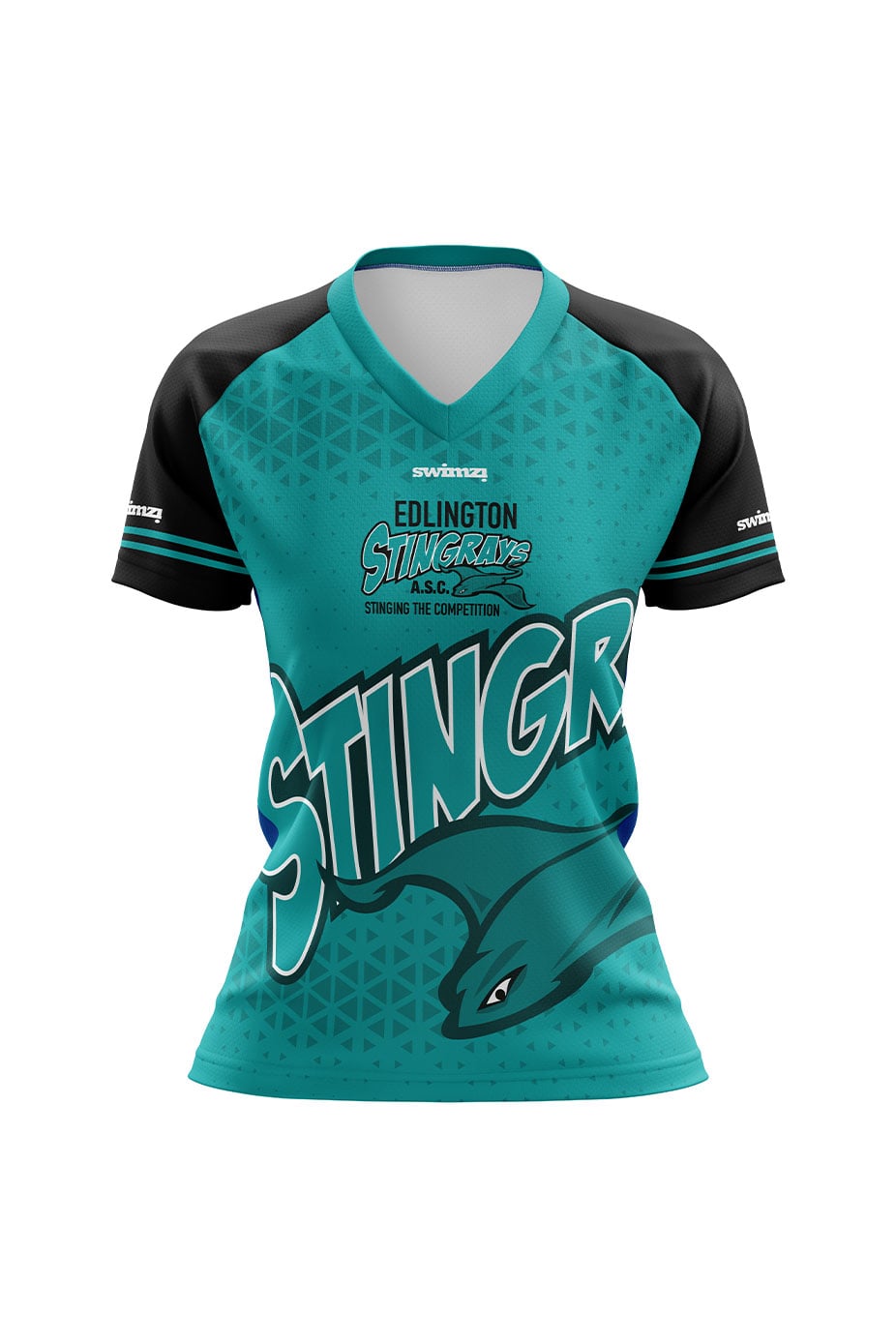Edlington Stingrays ASC Kids Female Polyester Club Shirt - V-Neck image 0