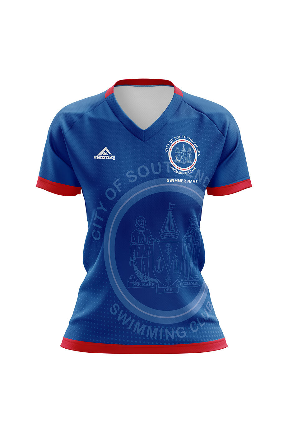 City of Southend on Sea SC Kids Female Club Shirt - V-Neck - Option 2 image 0