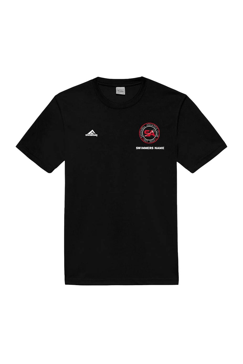 Sandwell Aquatics Club Kids Unisex Cotton Shirt - Crew Neck image 0