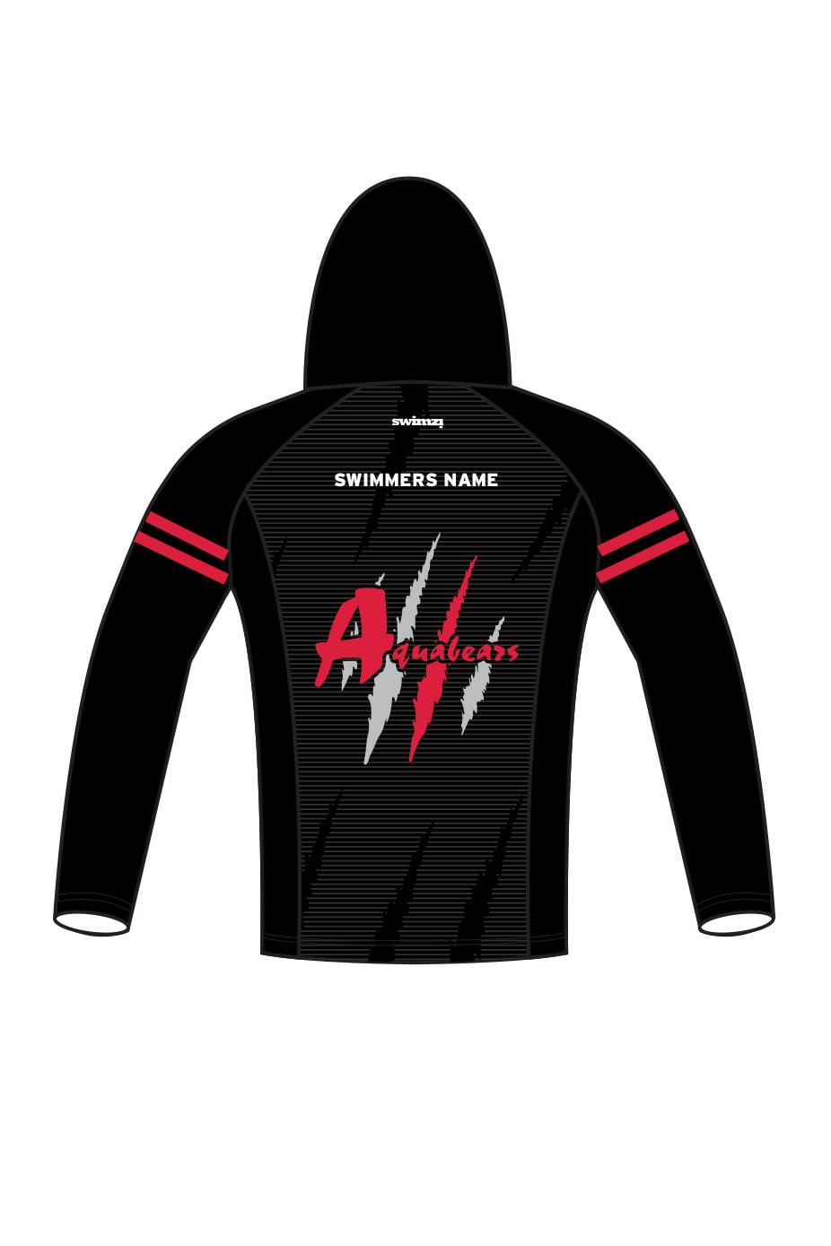 Aquabears of Rochdale SC Adult Zipped Performance Hoodie image 1