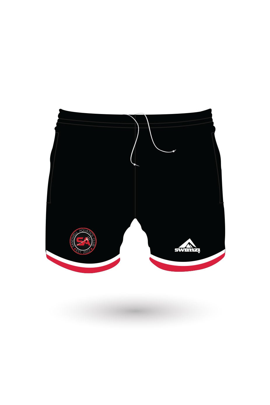 Sandwell Aquatics Club Kids Female Sport Shorts image 0