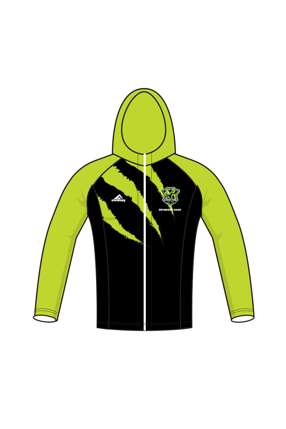 Garstang Gators SC Kids Unisex Zipped Performance Hoodie image 0