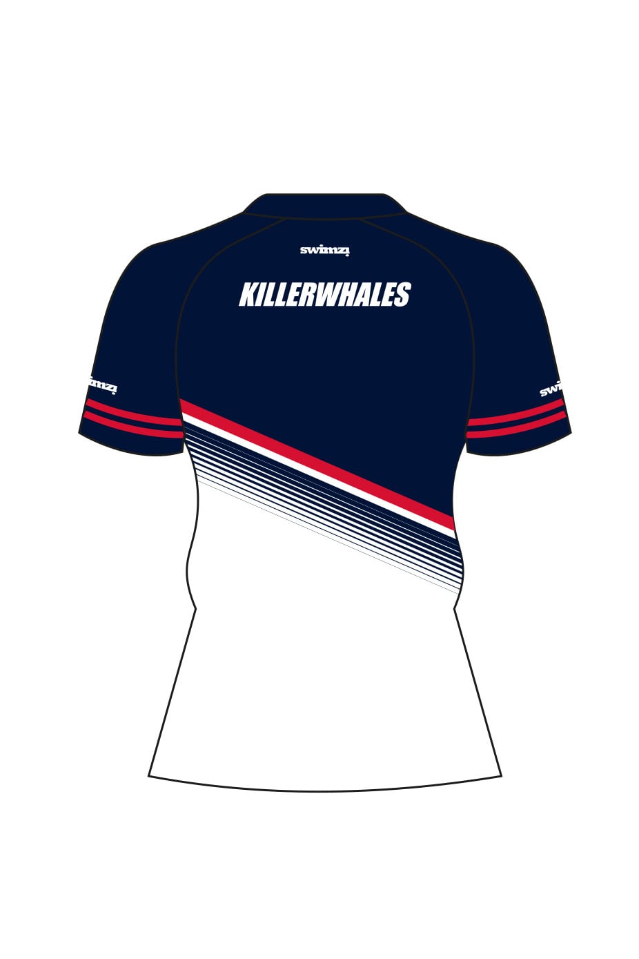 Killerwhales SC Adult Female Coach Shirt - Round Neck image 1