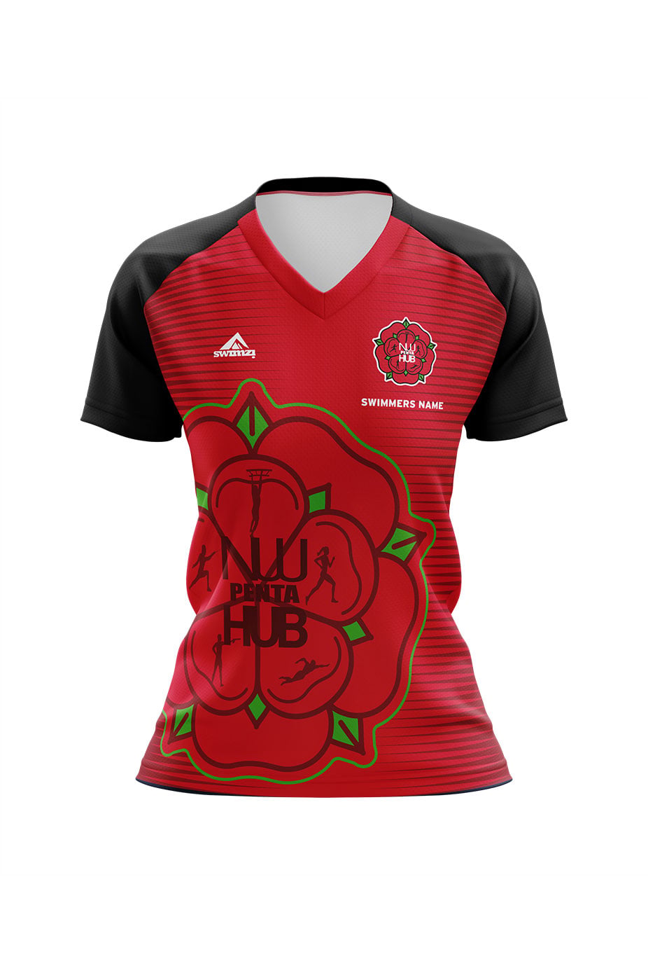 North West Pentathlon Hub Kids Female Club Shirt - V-Neck - Opt1 image 0