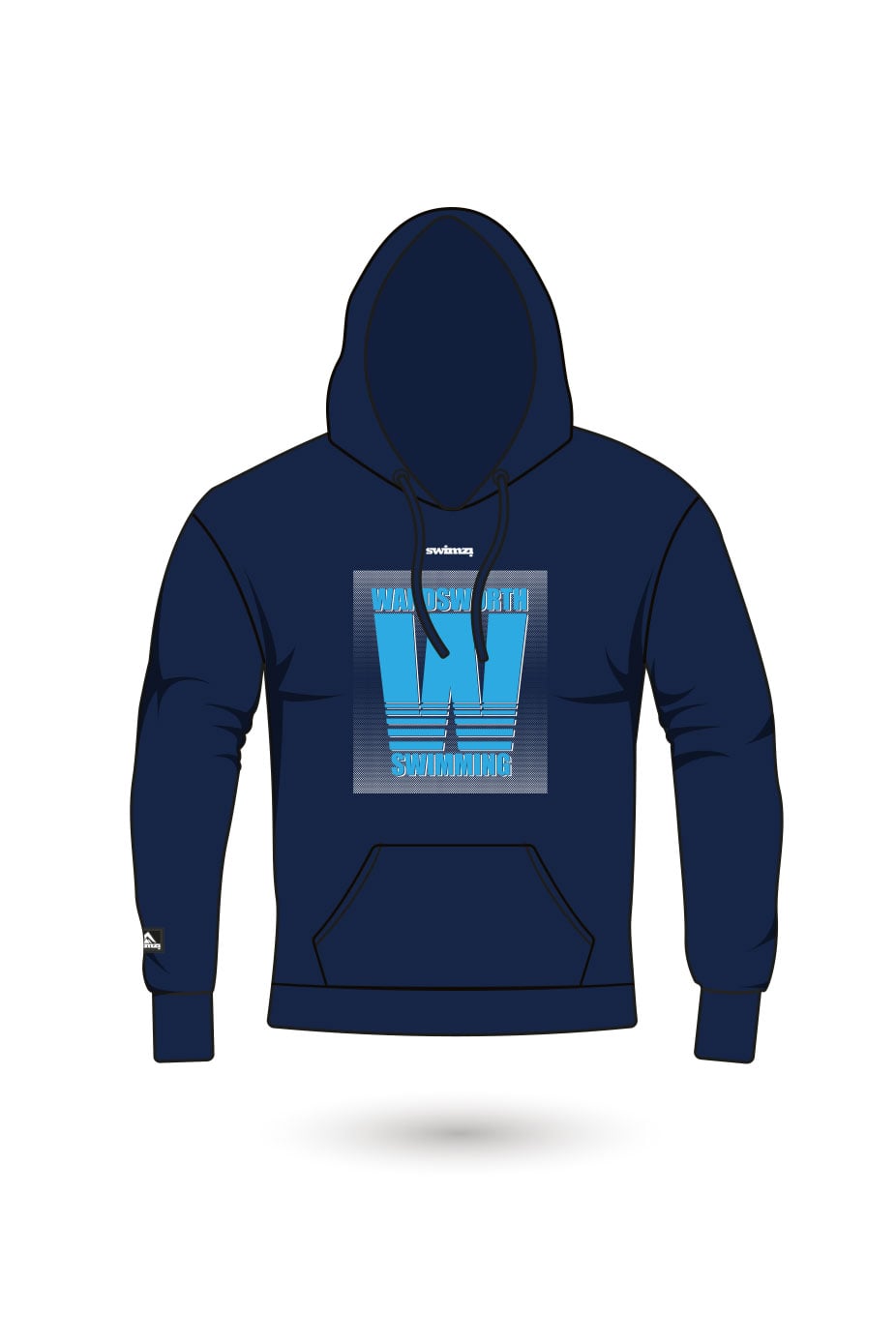 Wandsworth SC Kids Unisex Cotton Pullover Hoodie image 0