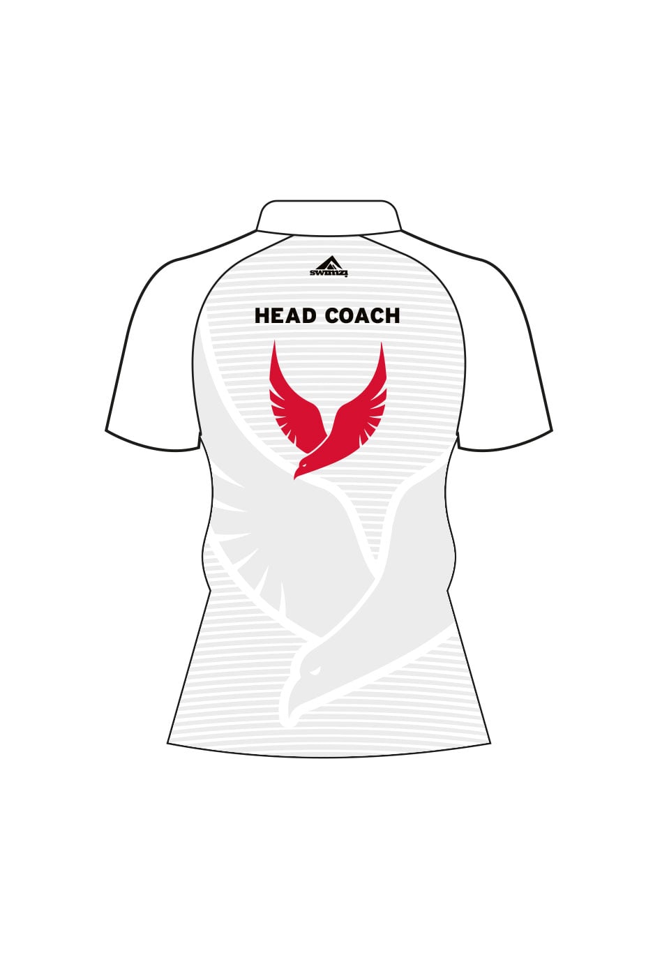American International School of Jeddah Adult Female Volleyball Coach Shirt - Polo Neck image 1