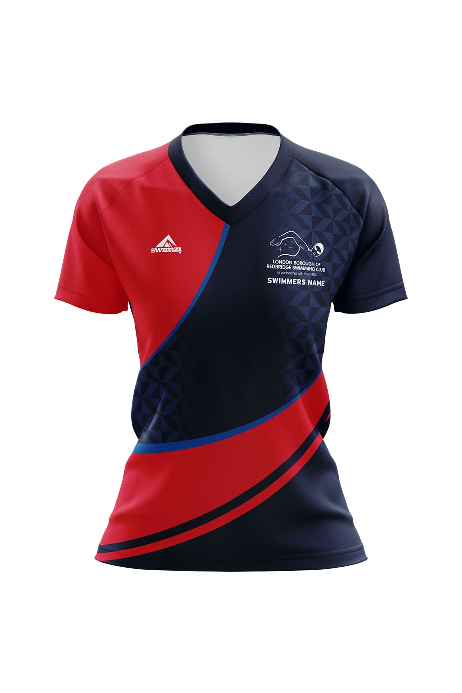 London Borough of Redbridge SC Kids Female Club Shirt - V-Neck image 0