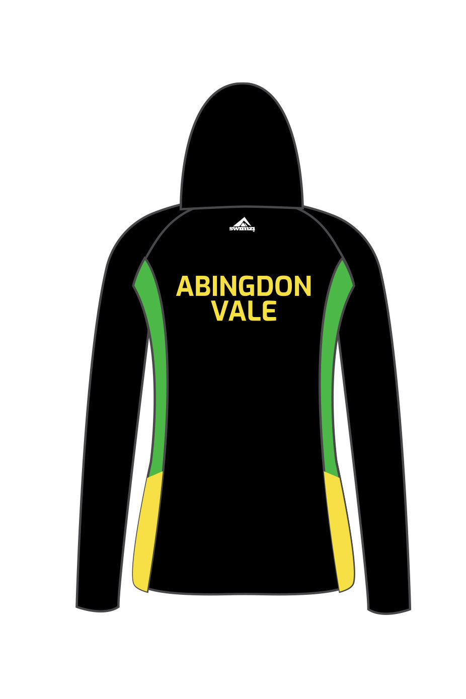 Abingdon Vale SC Kids Female Zipped Performance Hoodie
