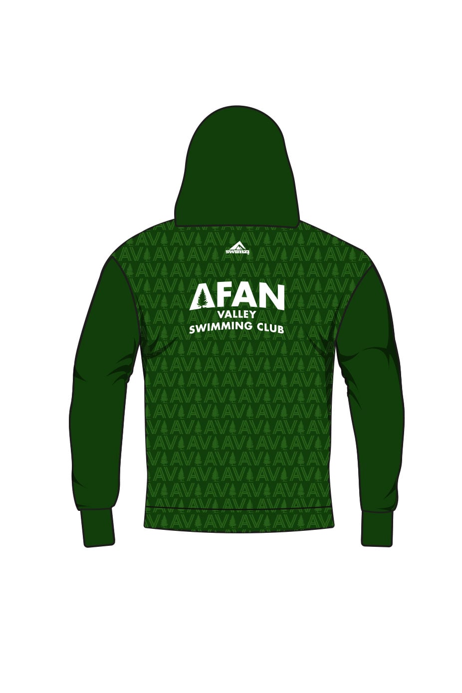 Afan Valley SC Kids Unisex Pullover Performance Hoodie
