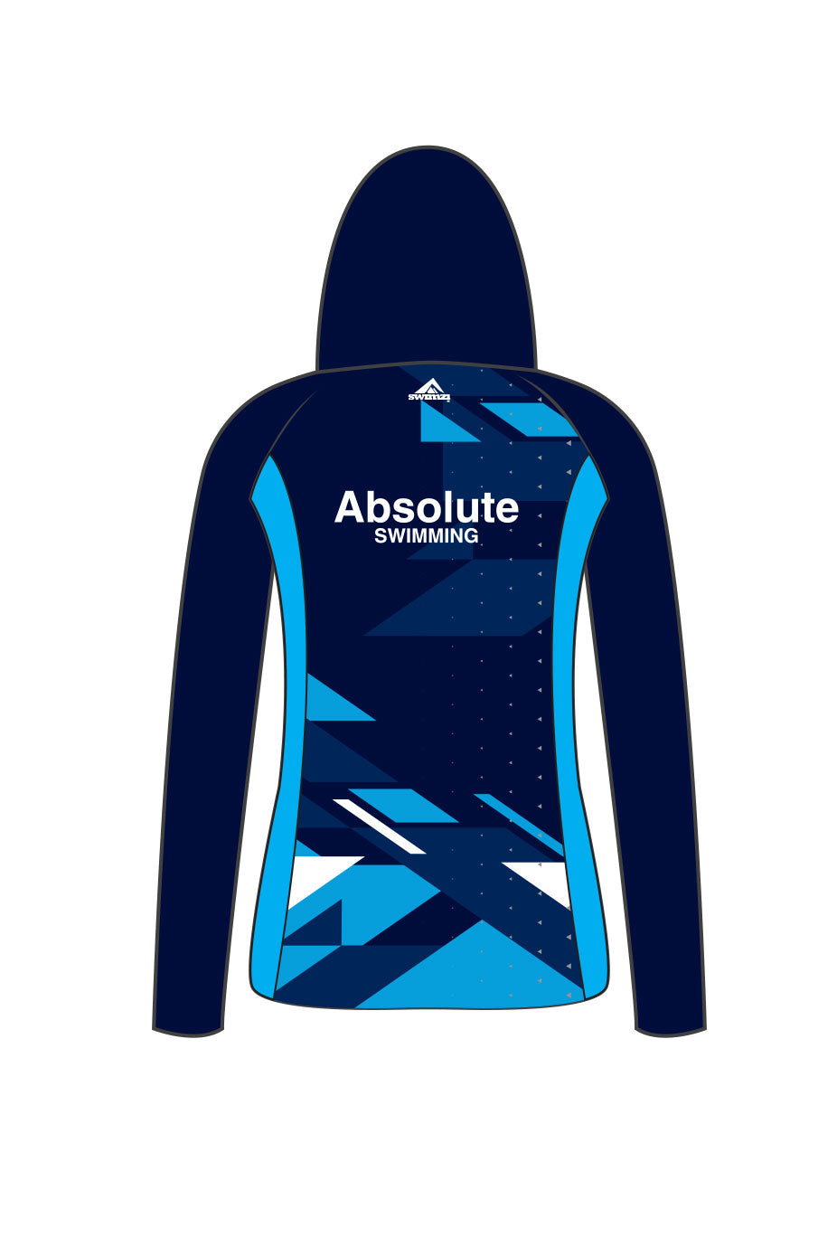 Absolute Swimming Kids Female Zipped Performance Hoodie