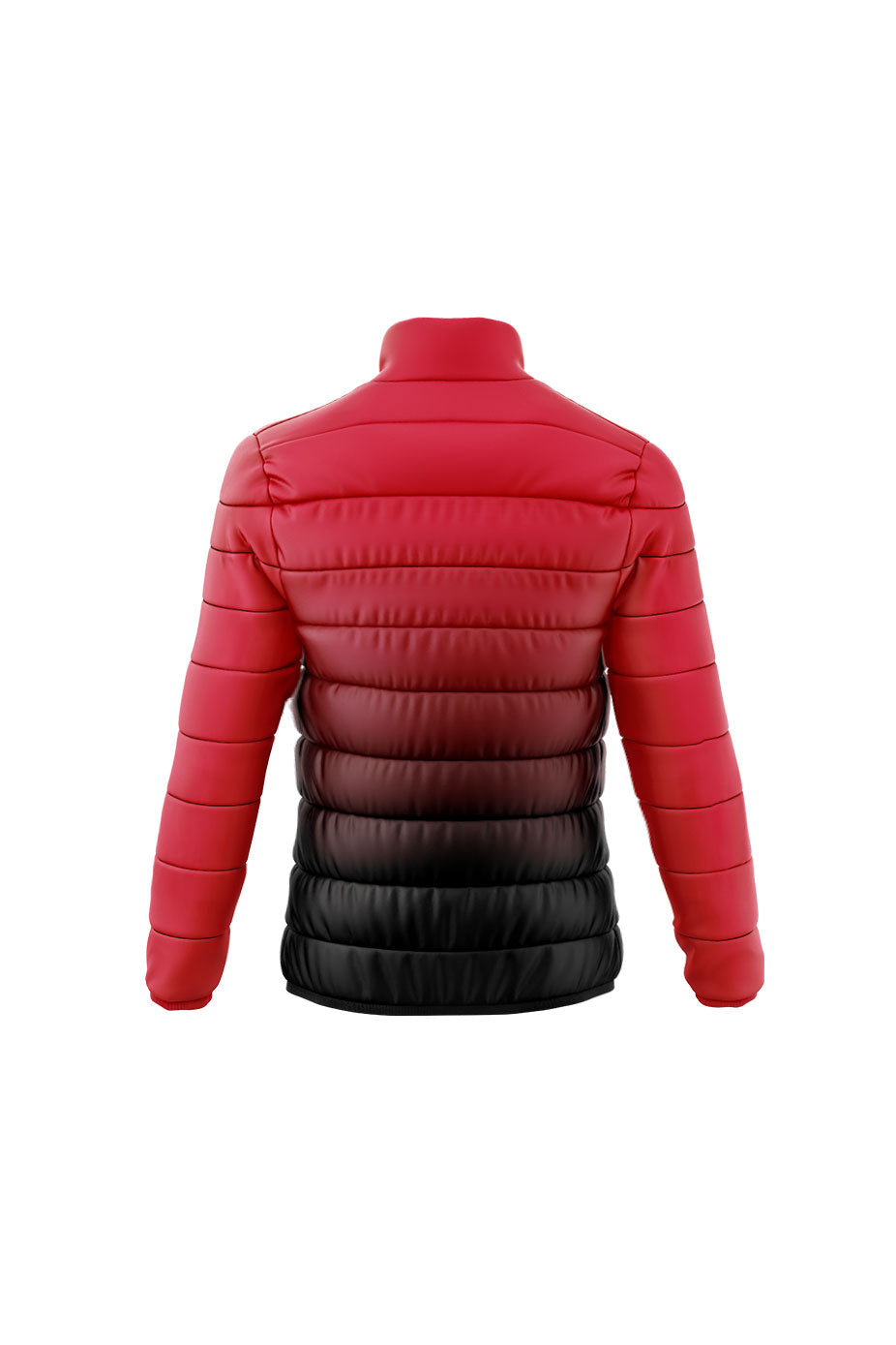 Afan Valley SC Kids Female Padded Jacket Red/Black