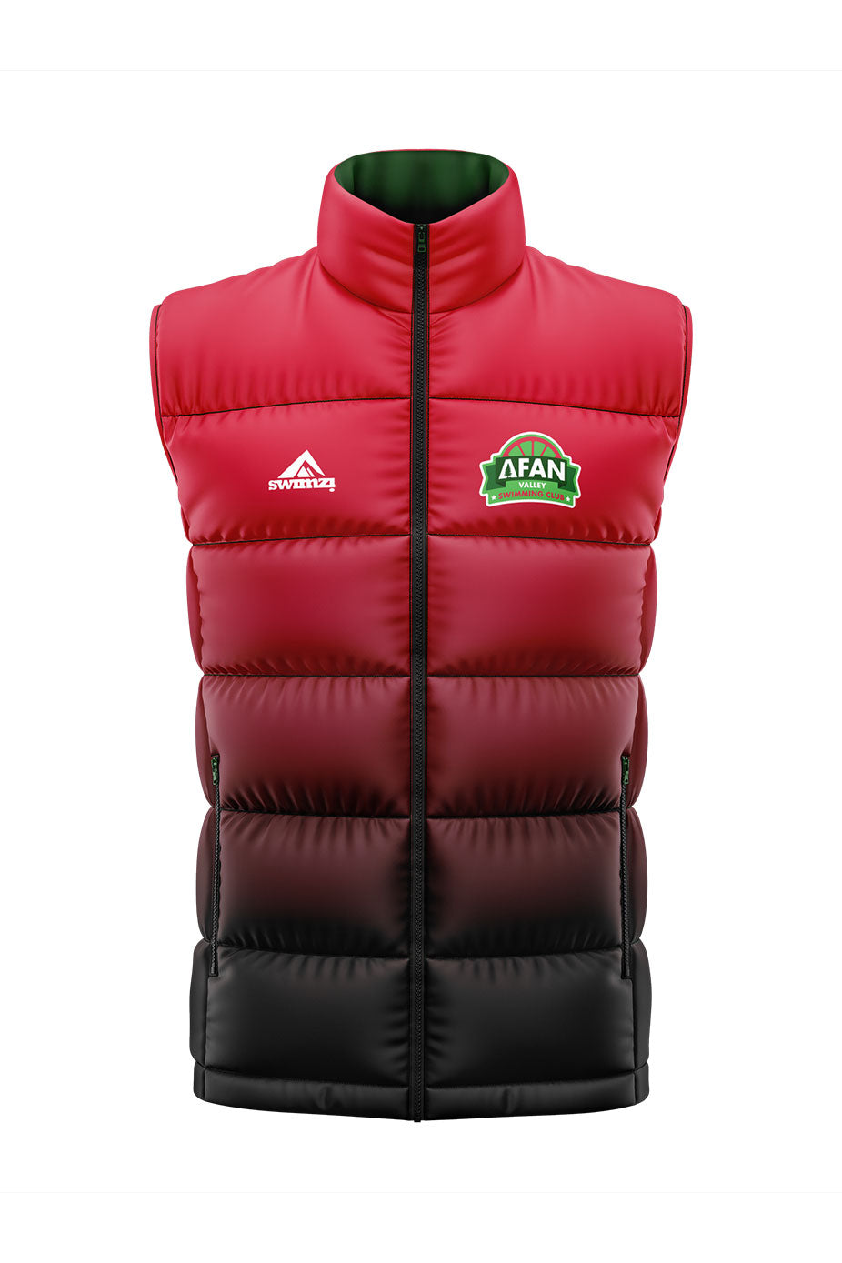 Afan Valley SC Kids Unisex Reversible Gilet