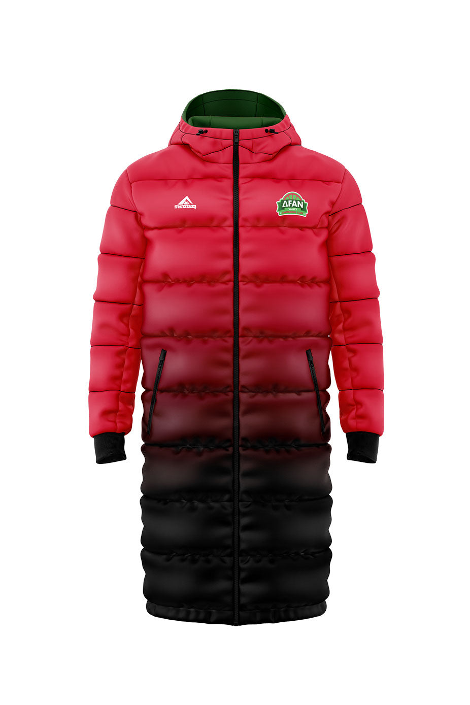 Afan Valley SC Kids Unisex Reversible Parka