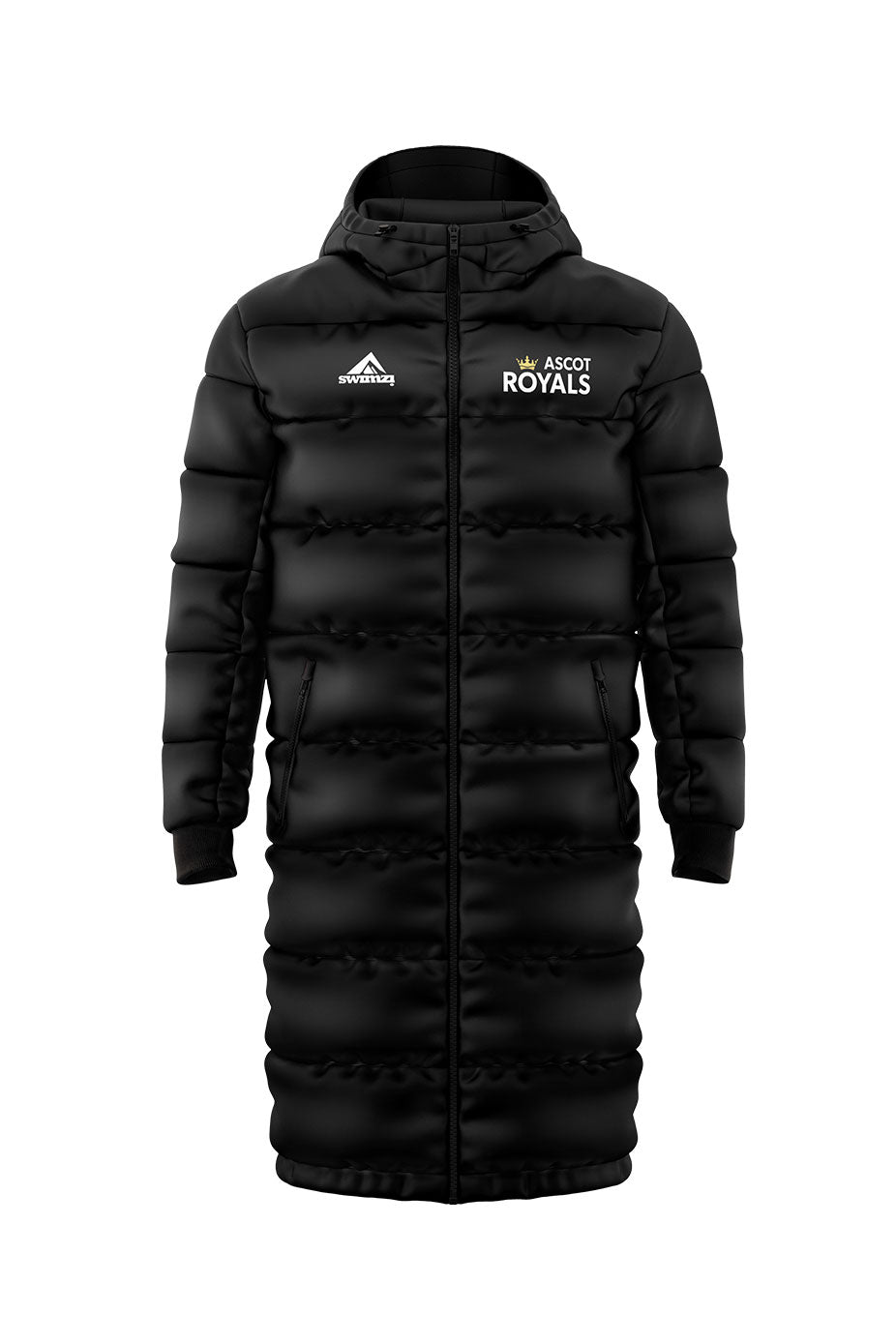 Ascot Royals Swim Club Kids Unisex Reversible Parka