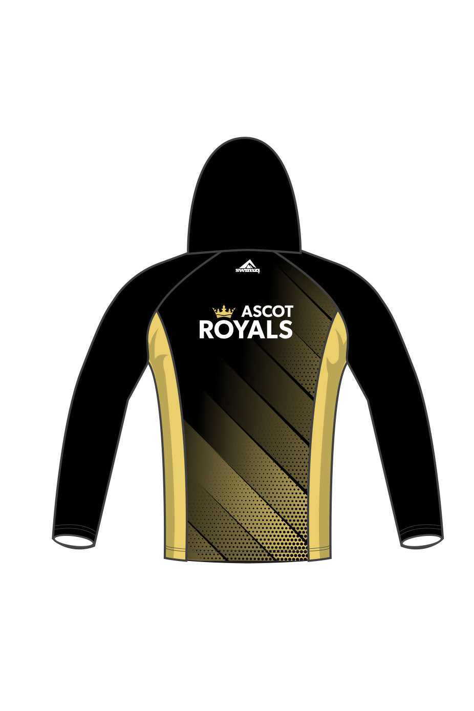 Ascot Royals Swim Club Kids Unisex Winter Zipped Performance Hoodie