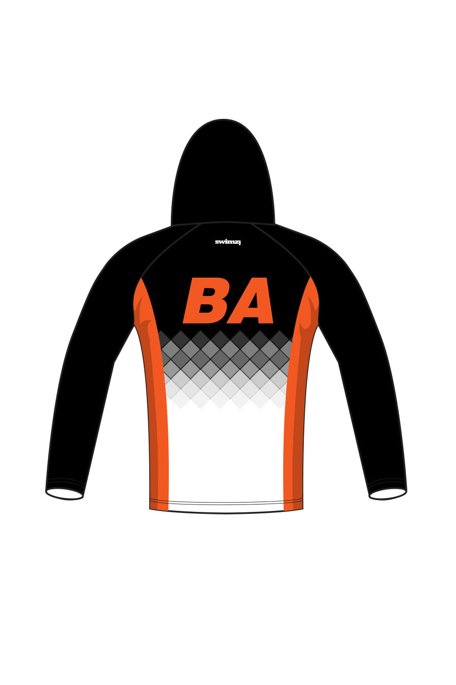 Blackpool Aquatics SC Kids Unisex Zipped Performance Hoodie