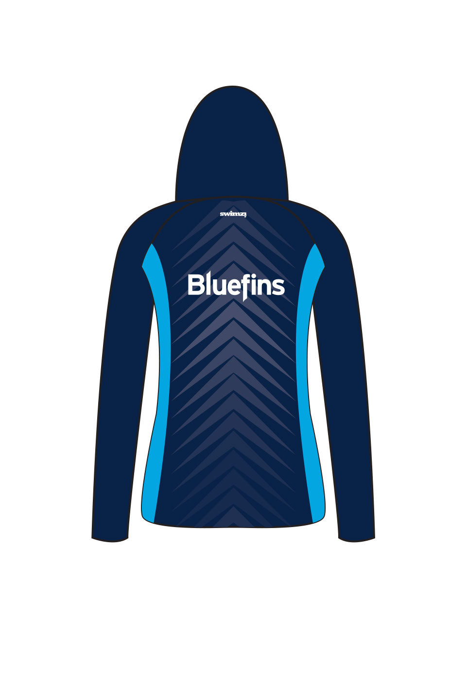 Basingstoke SC Kids Female Zipped Performance Hoodie