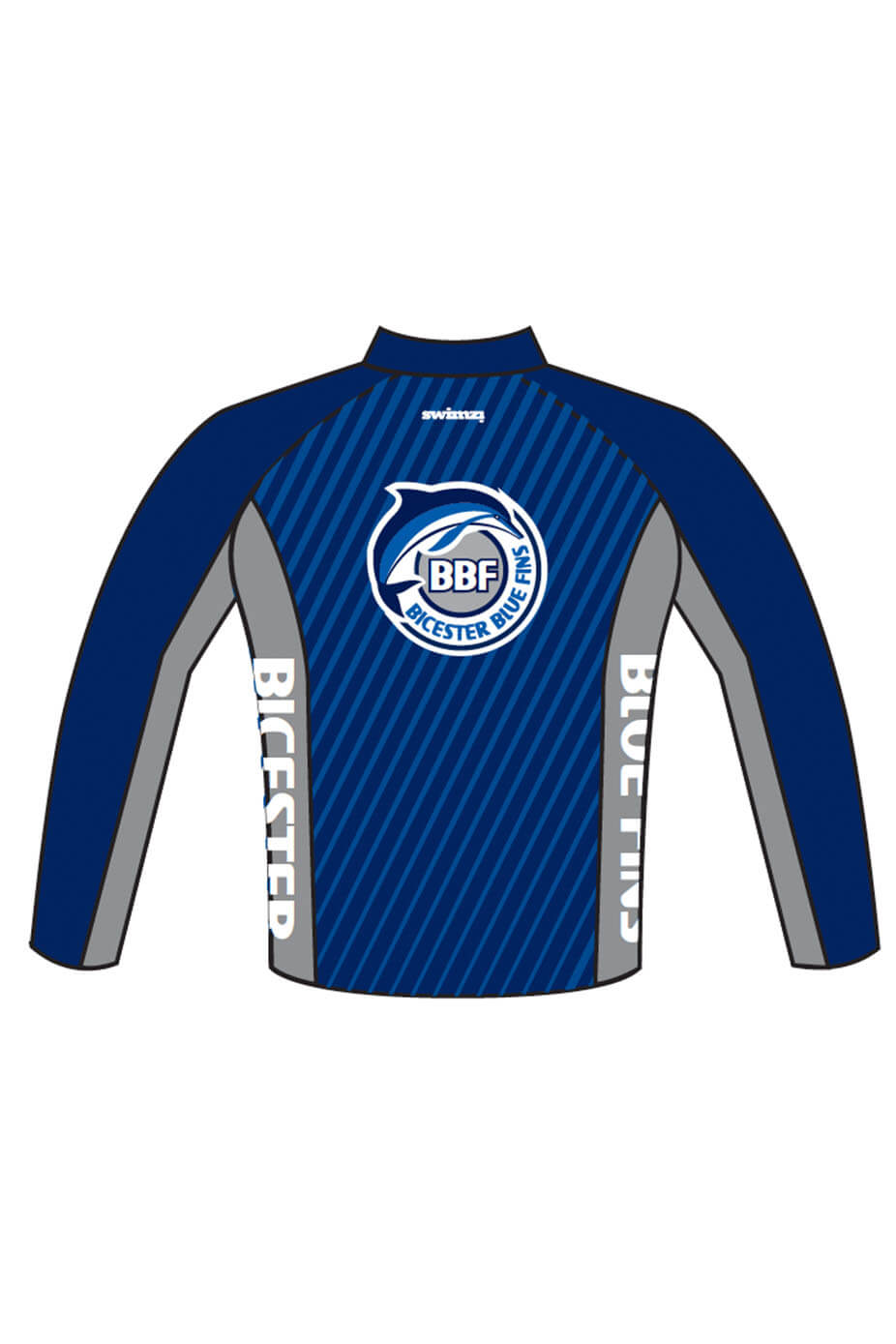 Bicester Blue Fins SC Kids Unisex Tracksuit Top