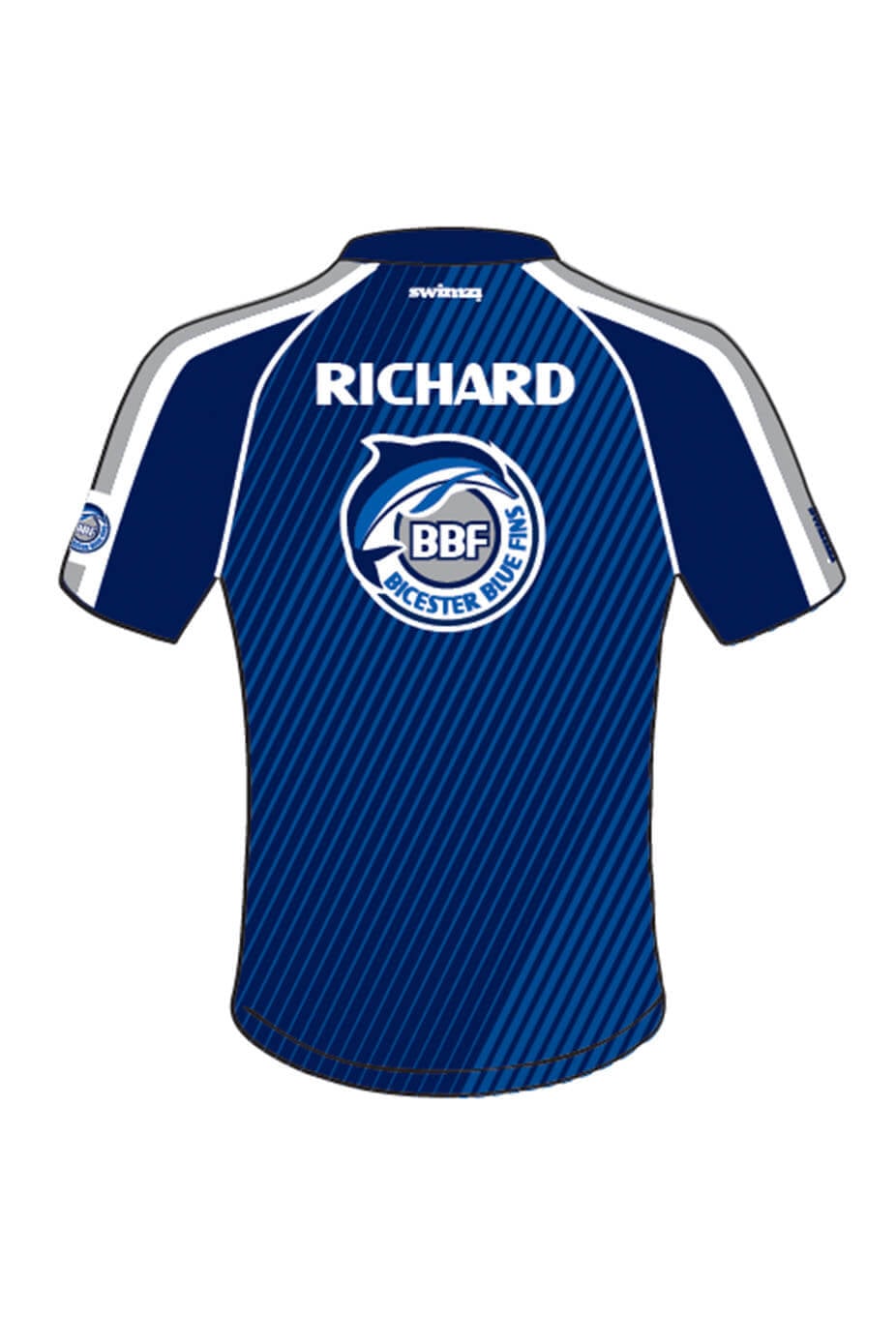 Bicester Blue Fins SC Kids Unisex Polyester Club Shirt V Neck
