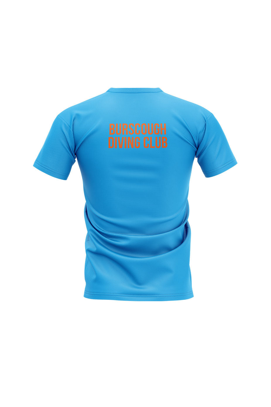 Burscough Diving Club Kids Unisex Polyester Shirt Crew Neck