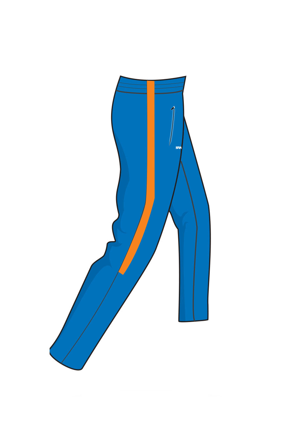 Burscough Diving Club Kids Female Performance Bottoms