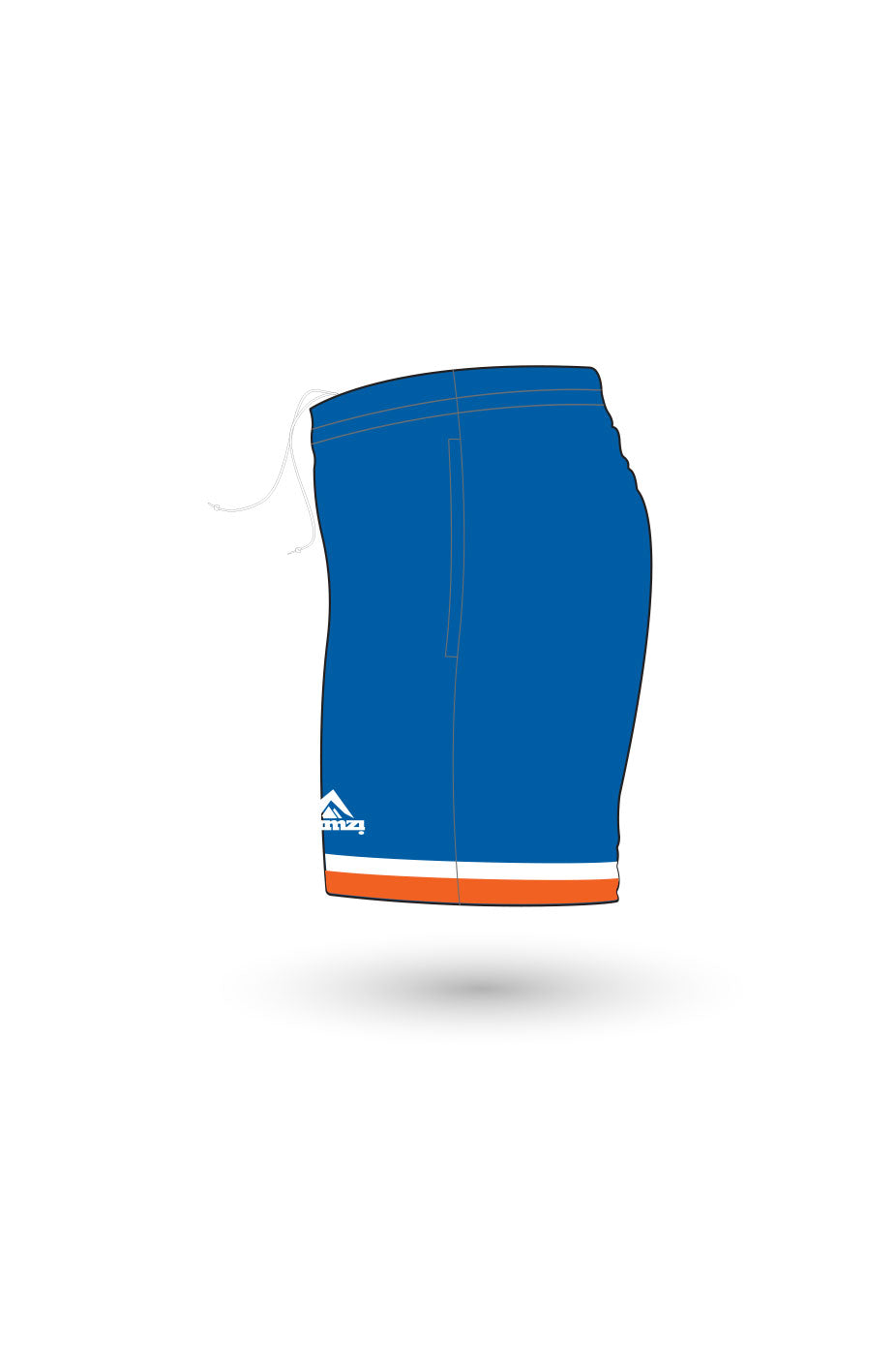 Burscough Diving Club Kids Unisex Polyester Sport Shorts