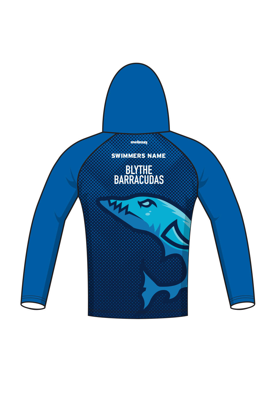Blythe Barracudas SC Kids Unisex Winter Pullover Performance Hoodie