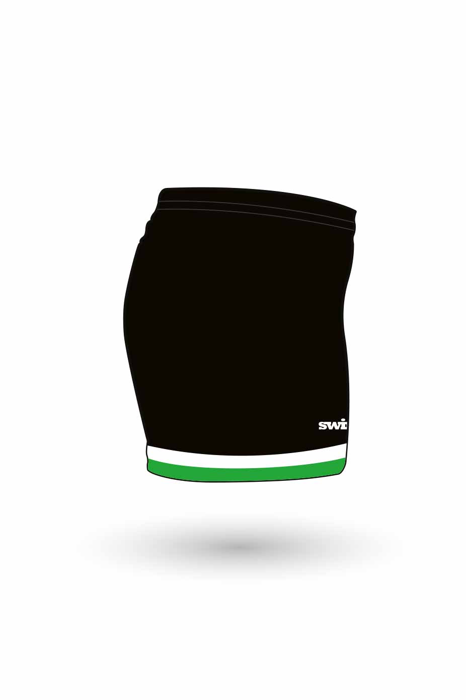 Borough of Kirklees SC Kids Swimzi Female Polyester Hotpants