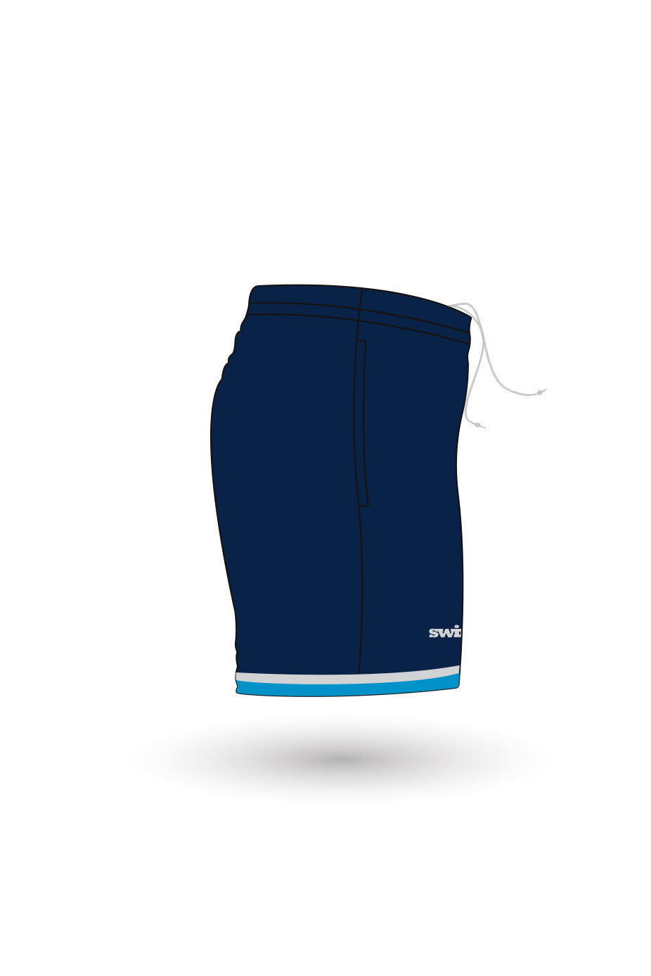 Bebington SC Kids Unisex Polyester Sport Shorts