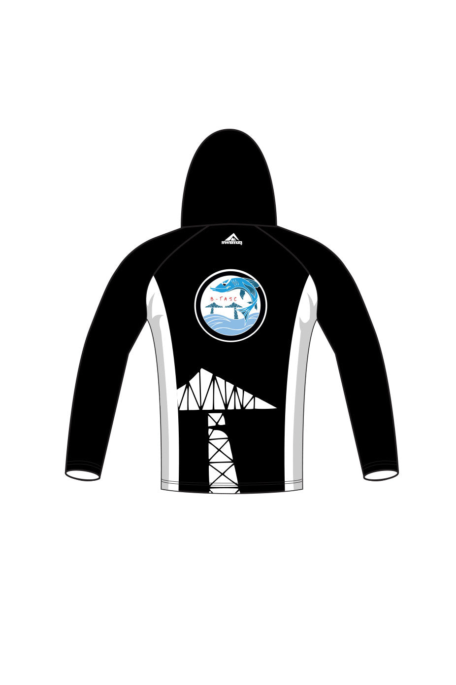 Borocuda Teesside ASC Kids Unisex Zipped Performance Hoodie