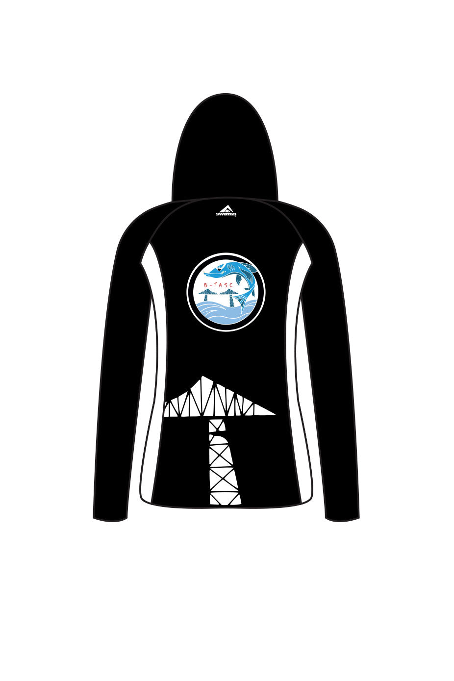 Borocuda Teesside ASC Kids Female Zipped Performance Hoodie