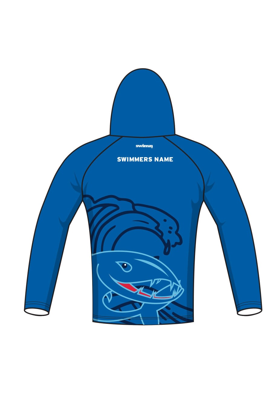 Beverley Barracudas SC Kids Unisex Winter Zipped Performance Hoodie