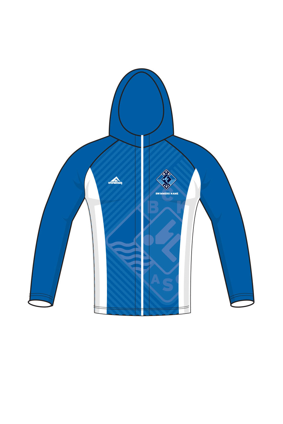 Buckie ASC Adult Unisex Zipped Performance Hoodie