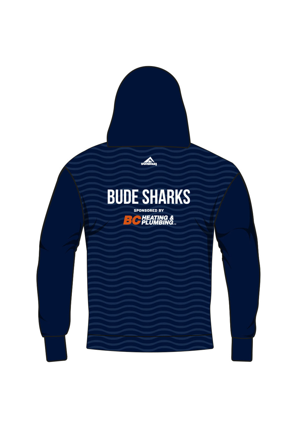 Bude Sharks Kids Unisex Pullover Performance Hoodie