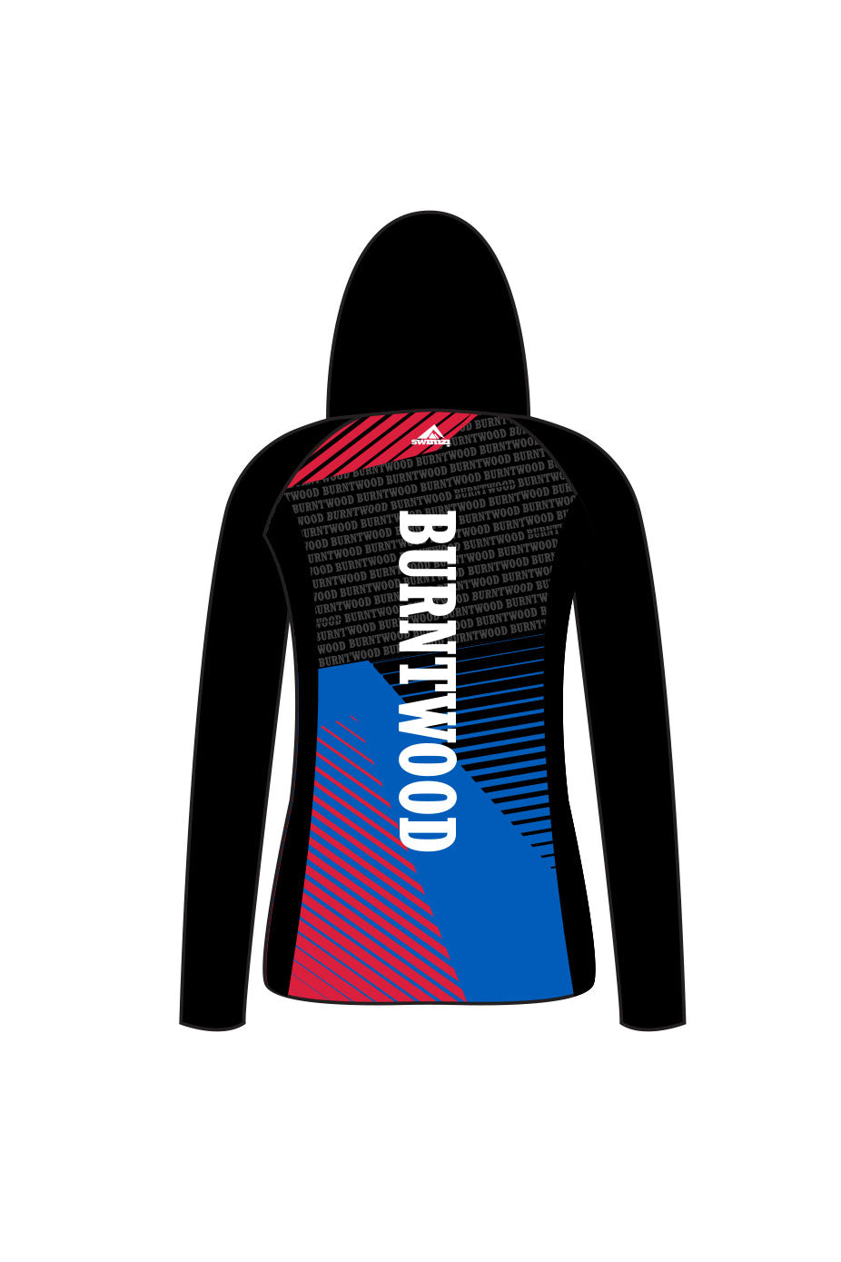 Burntwood SC Kids Female Zipped Performance Hoodie